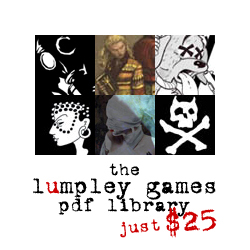 the lumpley games pdf library - $25