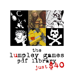 the lumpley games pdf library - $40